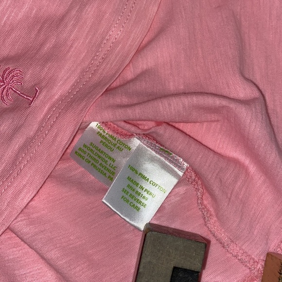 🌴LILLY PULITZER ‘Wiley” Ruffle Top Tube Top in Pale Pink - Picture 9 of 10